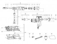 Milwaukee M12FIR12-0 Fuel Ratchet 1/2\" Spare Parts