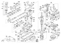 Milwaukee 4000463230 K750S - 7Kg Sds Combi Hammer In2 Spare Parts