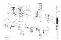 Milwaukee 4000463341 K2500H IN2 K2500H 25Kg Breaker In2 Spare Parts