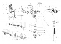 Milwaukee 4000463407 K2000H 22Kg Breaker In2 Spare Parts