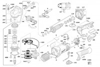 Milwaukee 4000463769 AGV17-180XC DMS Angle Grinder Aus Spare Parts