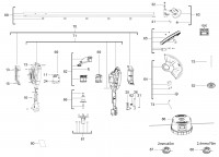 Milwaukee 4000467236 M18CLT-0 Fuel Line Trimmer Spare Parts