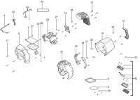 Milwaukee 4000467287 M18TAL-0 Area Light Spare Parts