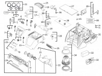 Milwaukee 4000469295 AS-30MAC Ac 30L Mclass Vacuum Cleaner Spare Parts