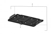 Milwaukee 4000469484 PACKOUT ADAPTORPLATE FOR HD BOX -1PC Packout Adaptor plate For Hd Box -1Pc Spare Parts