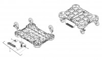 Milwaukee 4000474291 PACKOUT FLAT TROLLEY - 1PC Spare Parts