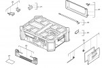 Milwaukee 4000474862 M18PRCDAB+-0 M18 Radio Charger Spare Parts