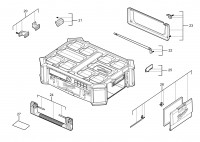 Milwaukee 4000474889 M18PORCDAB M18Prcdab M18 Radio Charger Spare Parts