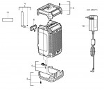 Milwaukee 4000474901 M12RCDAB+0 M12 Radio Gb2 Spare Parts