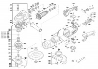 Milwaukee 4000476820 AG24-230E Angle Grinder In2 Spare Parts