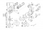 Milwaukee 4000476845 AG24-230E Dms Angle Grinder Chi Spare Parts