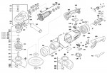 Milwaukee 4000476908 AGV26-230GE Angle Grinder In2 Spare Parts