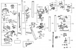 Milwaukee 4000481017 M18HOSALC-0 Stand Area Light Charger Spare Parts
