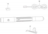 Milwaukee 4000481179 IRPL250 Usb Rechar. Penlight 250 Lu. Xxx Spare Parts