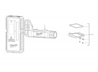 Milwaukee 4000483022 LLD50 Line Laser Detector Spare Parts