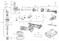 Milwaukee 4000483283 M18FSAGV125XB-0X Angle Grinder Spare Parts