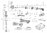 Milwaukee 4000483289 M18FSAGV125XPDB-0X Angle Grinder Spare Parts