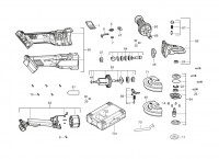 Milwaukee 4000483454 M18FSAGF125XB-0X Angle Grinder Spare Parts