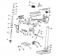 Draper D13/5B 40422 5 Hobby Bench Drill Spare Parts