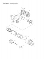 MAKITA 4070D CORDLESS CLEANER SPARE PARTS