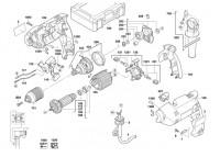 Milwaukee 4000415276 HDP950-PDE13 Rotary Hammer I Spare Parts