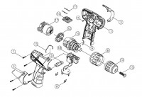 Draper CD108VLI 48373 10.8V Cordless Rotary Drill Spare Parts