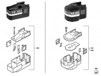 Milwaukee 4931386256 MXS12 Battery Mxs 12 Spare Parts