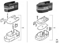 Milwaukee 4931386260 MXS18 Battery 2,6Ah P1 Aeg Spare Parts