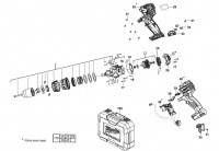 Milwaukee 4000413684 C14DD-43X Cordless Screwdriver Spare Parts