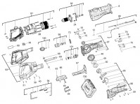 Milwaukee 4000467680 M18FSX-121C Fuell Sawzall Recip Saw  Spare Parts