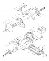 Makita 5600RD Electric Circular Saw Spare Parts