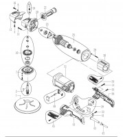 Draper POL1200/180D 56680 SANDER/ POLISHER Spare Parts