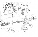 Draper JS750E 230V Orbital Jigsaw Spare Parts