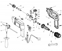 Draper RD550V 57819 ROTARY DRILL Spare Parts