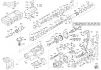 Milwaukee 4000415826 5339-59 Sds-M Combi Hammer In2 Spare Parts