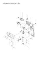 MAKITA 6010SD CORDLESS DRILL10MM SPARE PARTS