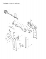 MAKITA 6072D CORDLESS SRILL DRIVER SPARE PARTS