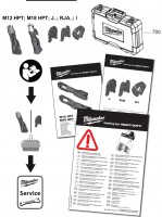 Milwaukee 4000443116 M18HPT-202C Kit Press Tool In2 Spare Parts
