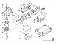 Milwaukee 4000389303 PAS14.4 POWER PLU Cordless Angle Grinder Pas14.4Pp Spare Parts