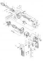 Makita 6510B2 Corded 2 Speed Drill Spare Parts