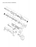 MAKITA 6703D CORDLESS SCREWDRIVER SPARE PARTS