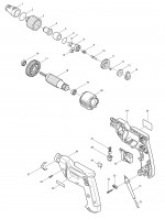 Makita 6821 Drywall Screwdriver Spare Parts