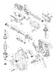 Makita 6833 110 / 240 Volt Electric Autofeed Screwdriver Screwgun Spare Parts