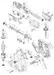Makita 6834 110 / 240 Volt Electric Autofeed Screwdriver Screwgun Spare Parts