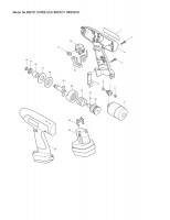 MAKITA 6907D CORDLESS IMPACT WRENCH SPARE PARTS