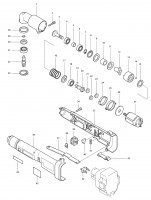 Makita 6942D 9.6 Volt Cordless Impact Angle Impact Wrench Spare Parts