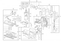 Milwaukee 4000431291 M12JS-32B Cordless Jigsaw Spare Parts