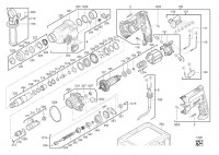 Milwaukee 4000429011 PH26 Rotary Hammer Bohrhaemmer Gb2 Spare Parts