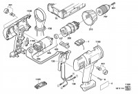 Milwaukee 4000400383 V18HX Cordless Rotary Hammer /Vv18Cask/18 Spare Parts