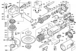 Milwaukee 4000407491 AGV15-125XC Angle Grinder Agv-125Xc In2 Spare Parts